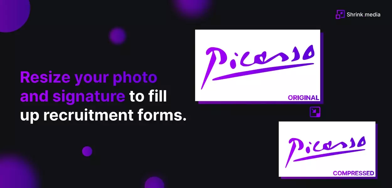 Resize Your Photo And Signature Resize Your Photo And Signature